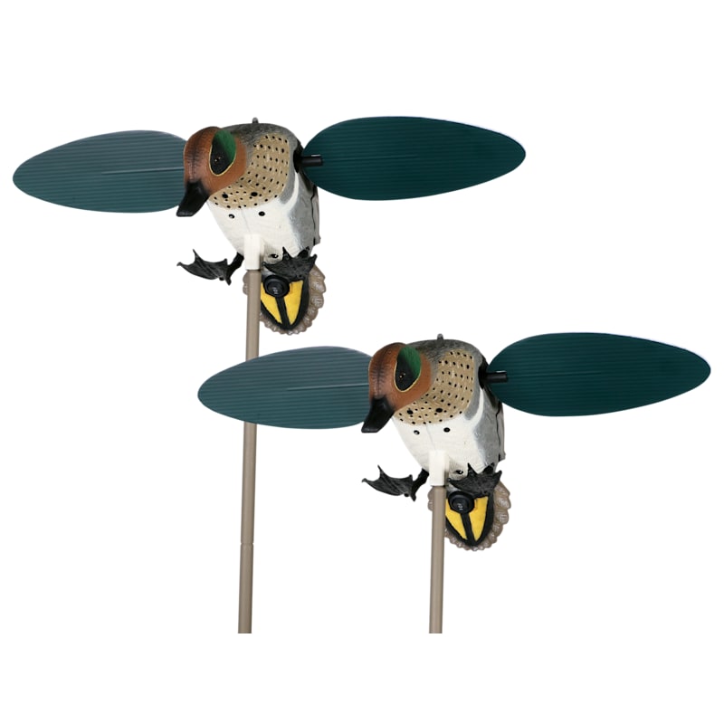 MOJO Outdoors Green-Winged Teal Motorized Duck Decoy