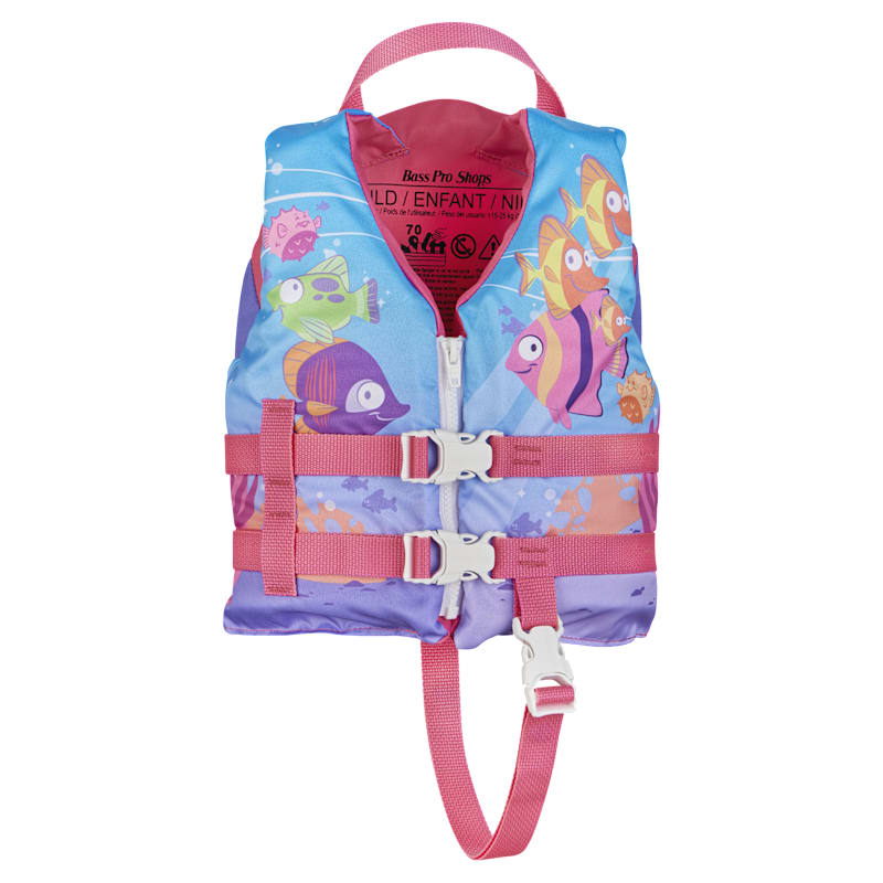 Bass Pro Shops Water Buddies Sandcastle Life Jacket for Kids