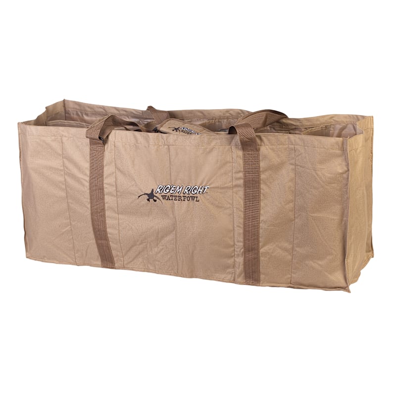 Rig'Em Right 12-Slot Floater Duck Decoy Bag