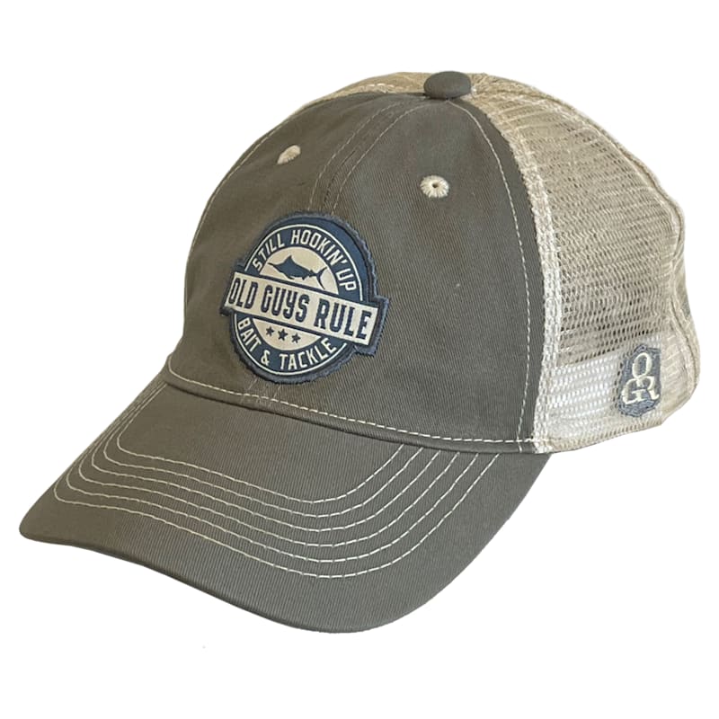 Old Guys Rule Hookin' Up Trucker Cap