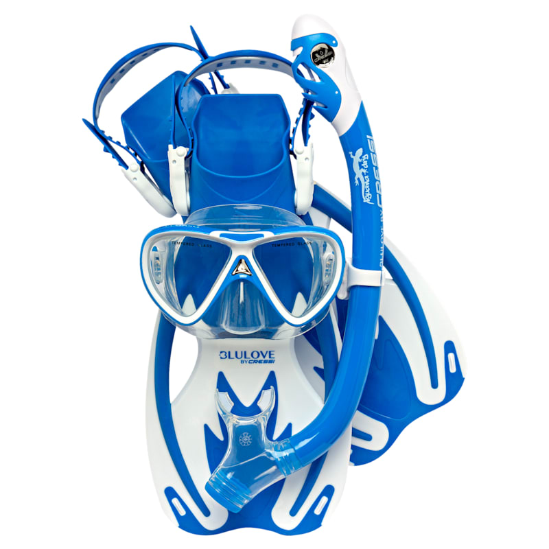 Cressi Rocks Pro Snorkel Set for Kids