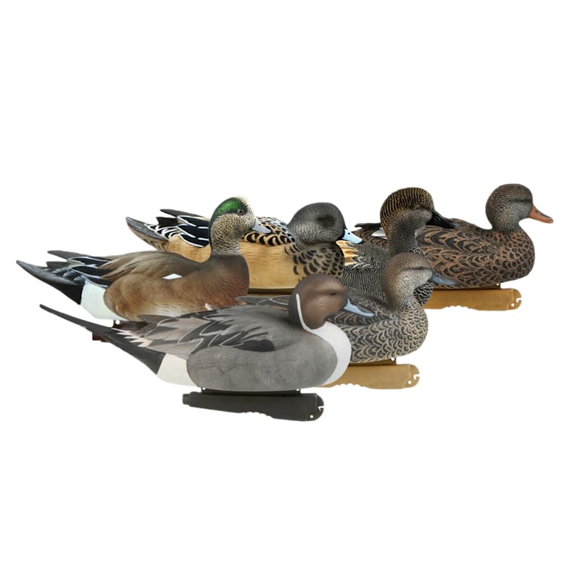 GHG Pro Grade Puddler Duck Decoys 6-Pack