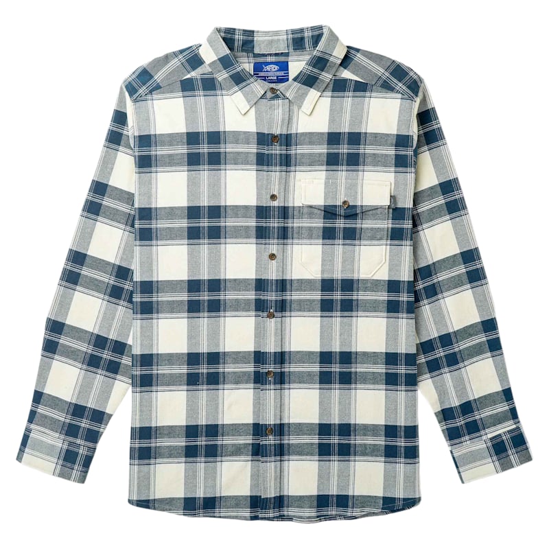 AFTCO Lager Flannel Long-Sleeve Shirt