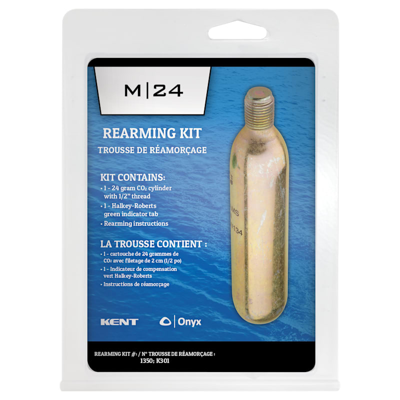 Onyx M24 24-Gram Manual Inflatable Life Vest Rearming Kit
