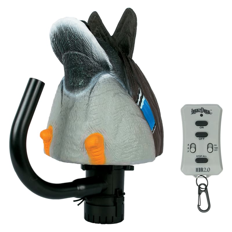 Lucky Duck Agitator 2.0 Motorized Duck Butt Decoy with Remote 2.0