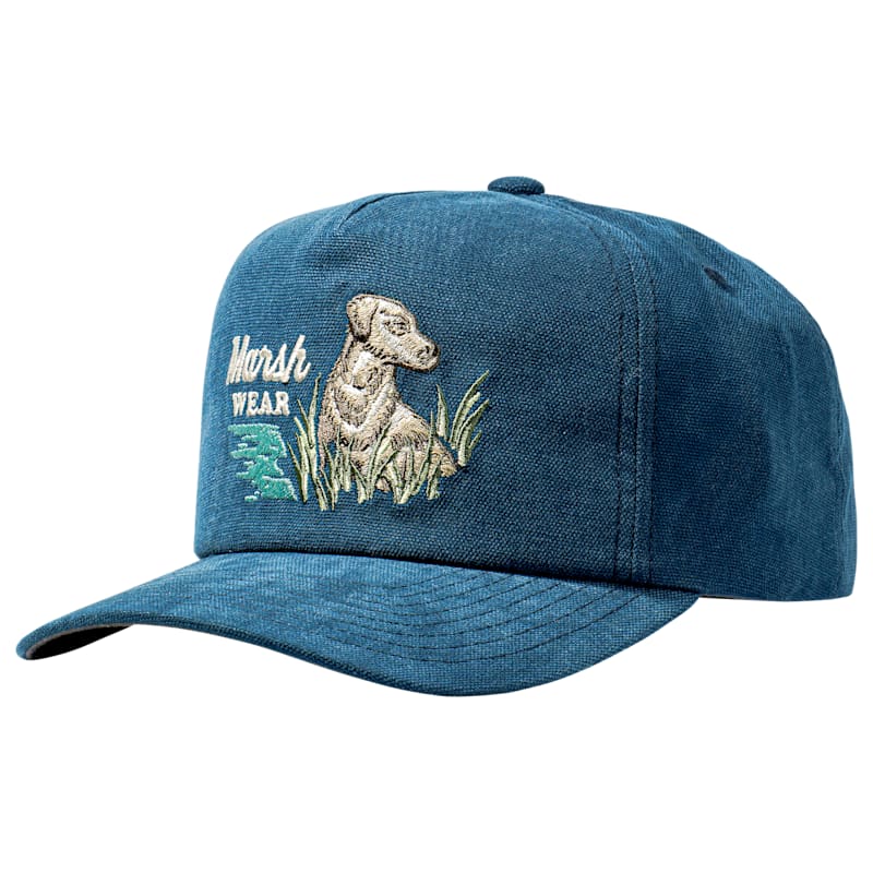 Marsh Wear Heritage Embroidered Dog Snapback Cap