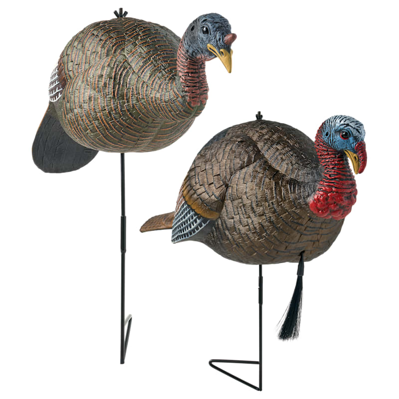 RedHead Flex Jake and Hen Turkey Decoy Combo