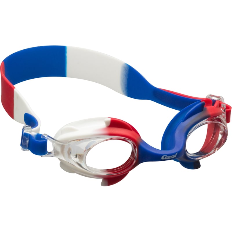 Cressi Seahorse Silicone Swim Goggles for Kids