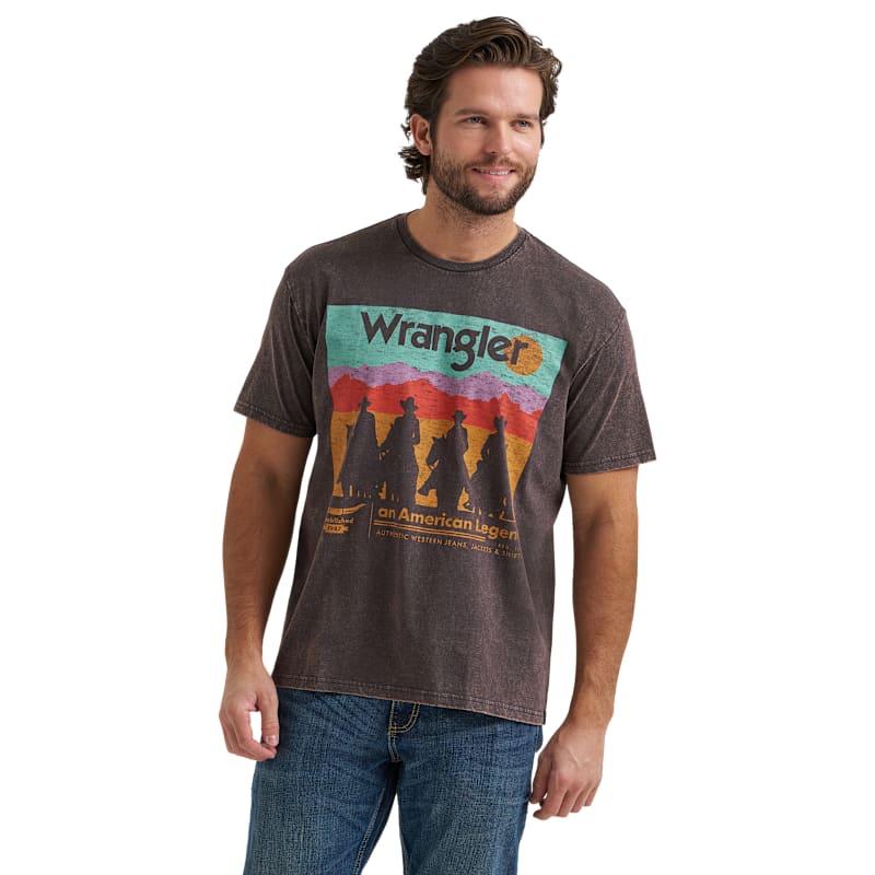 Wrangler American Legend Vintage Graphic Short-Sleeve T-Shirt