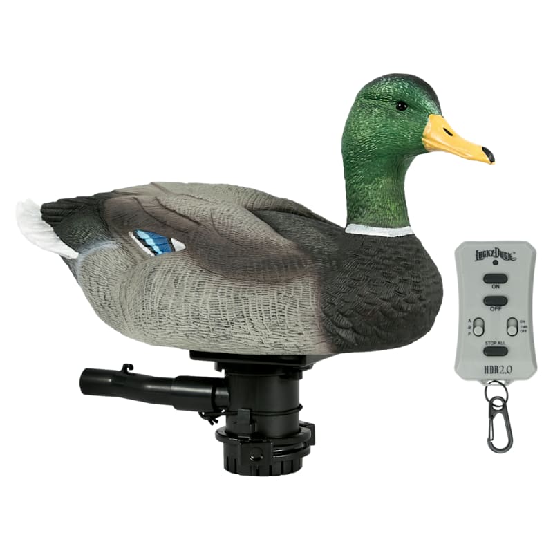 Lucky Duck Swimmer 2.0 Motorized Duck Decoy with Remote 2.0
