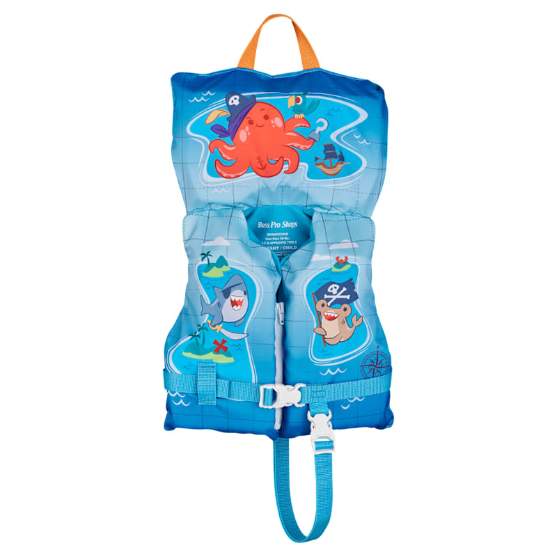 Bass Pro Shops Deluxe Pirate Character Life Jacket for Babies or Kids