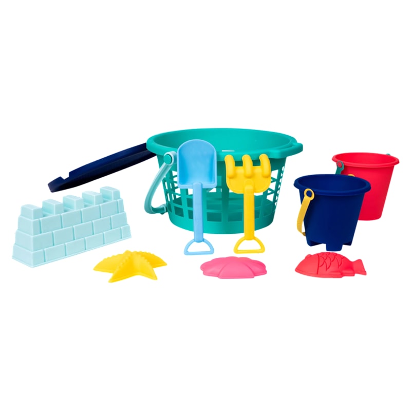 Toysmith 10-Piece Sand Bucket Set