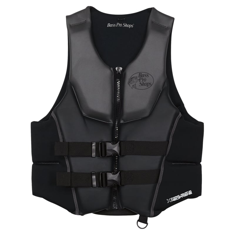 Bass Pro Shops Dual-Size Dual-Approved Platinum Neoprene Segmented Life Jacket for Men