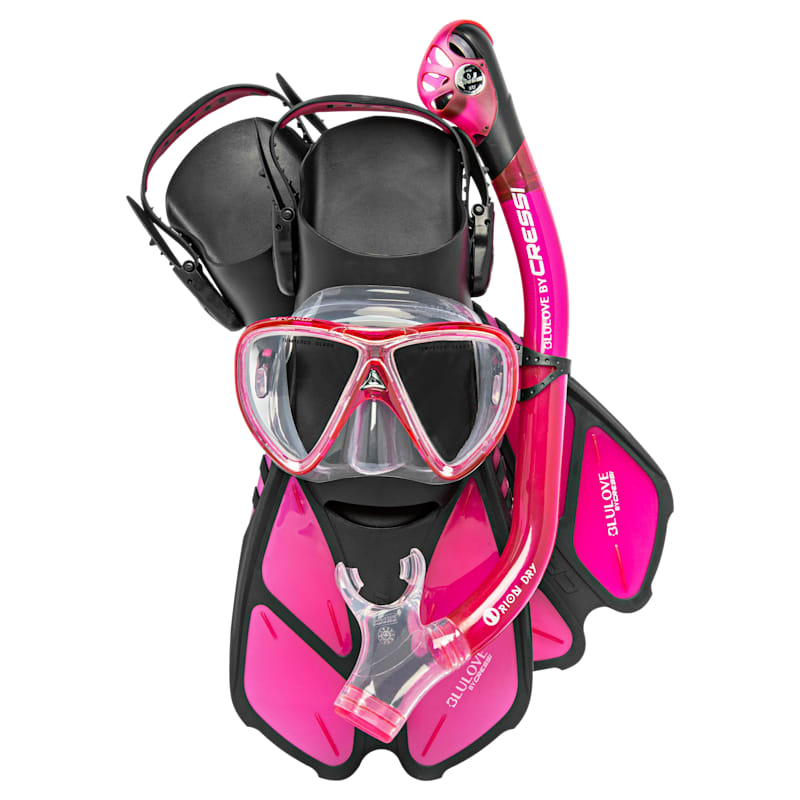 Cressi Bonete Pro Dry Adult Snorkeling Set