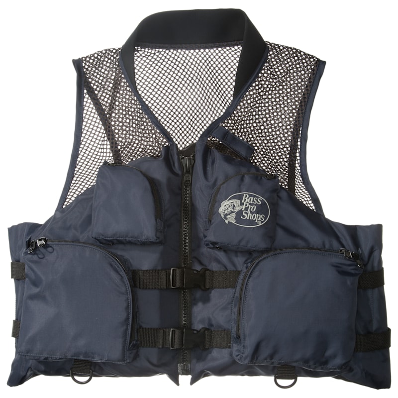 Bass Pro Shops Deluxe Mesh Fishing Life Vest for Adults
