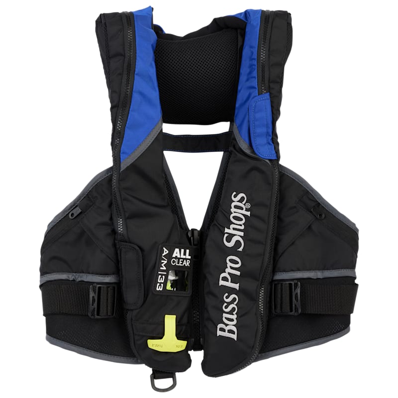 Bass Pro Shops A/M-33 Deluxe All-Clear Inflatable Life Jacket