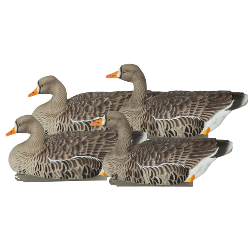 GHG Pro Grade XD Specklebelly Goose Decoys Active 4-Pack