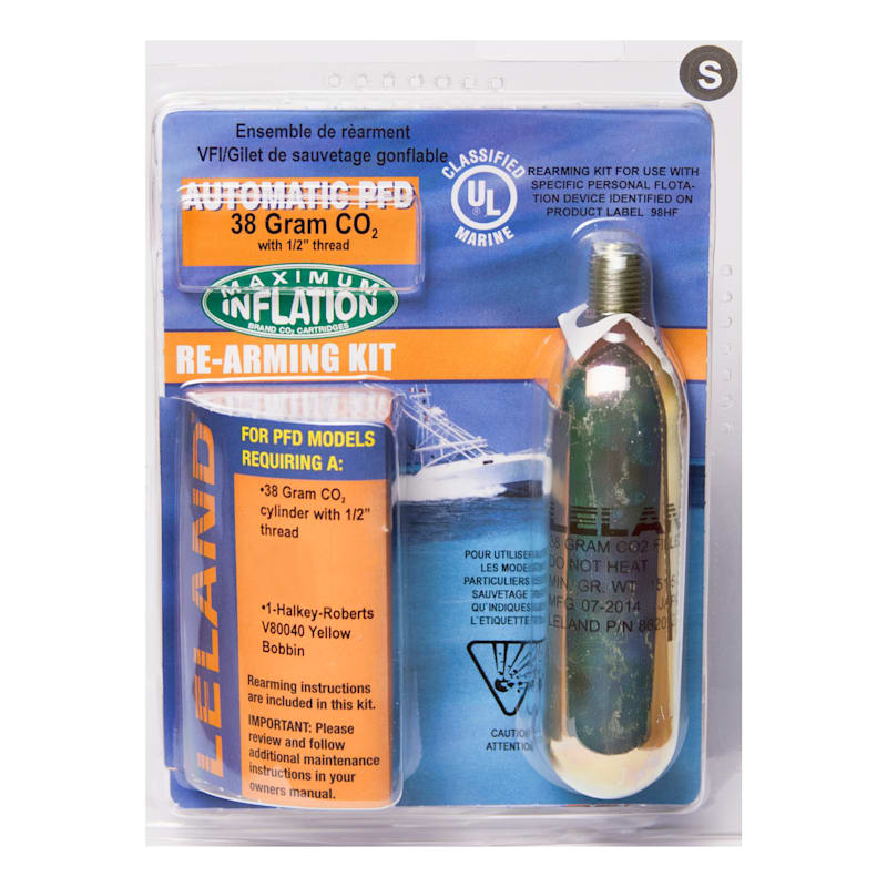 Leland Limited 40AUTO Inflatable Life Vest 38-Gram Rearming Kit