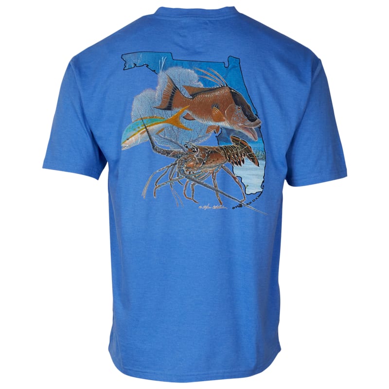 World Wide Sportsman Florida Marine Short-Sleeve T-Shirt