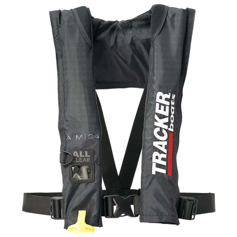 Bass Pro Shops AM24 All-Clear Tracker Logo Inflatable Life Vest