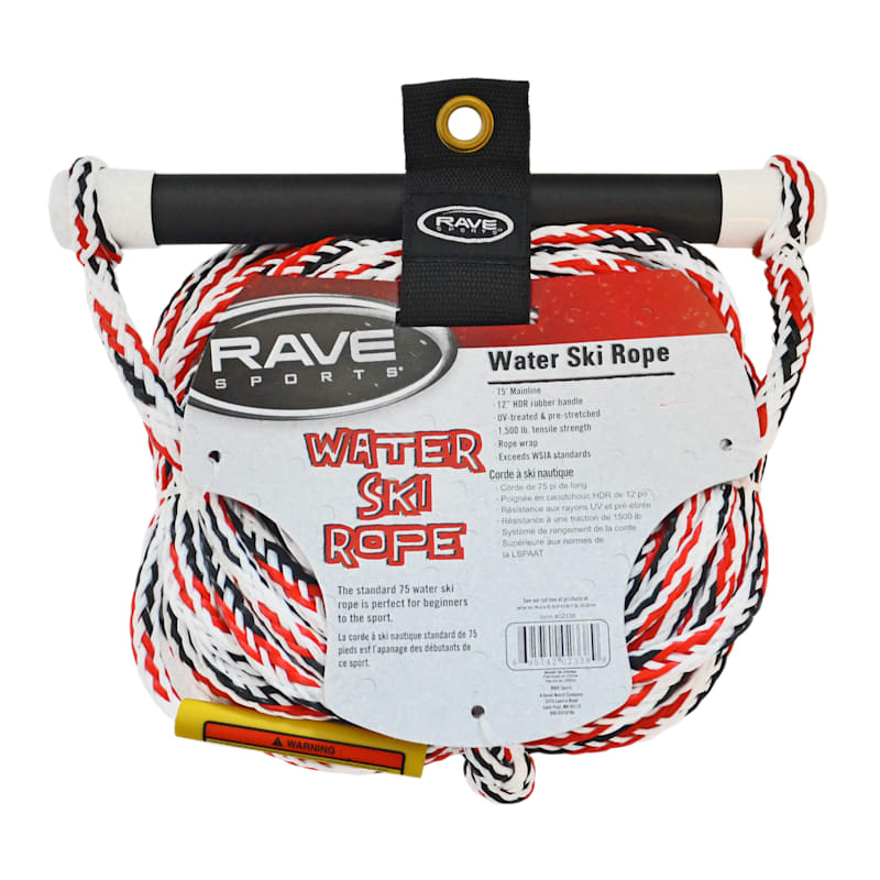 RAVE Sports Water Ski Rope with NBR Smooth Grip