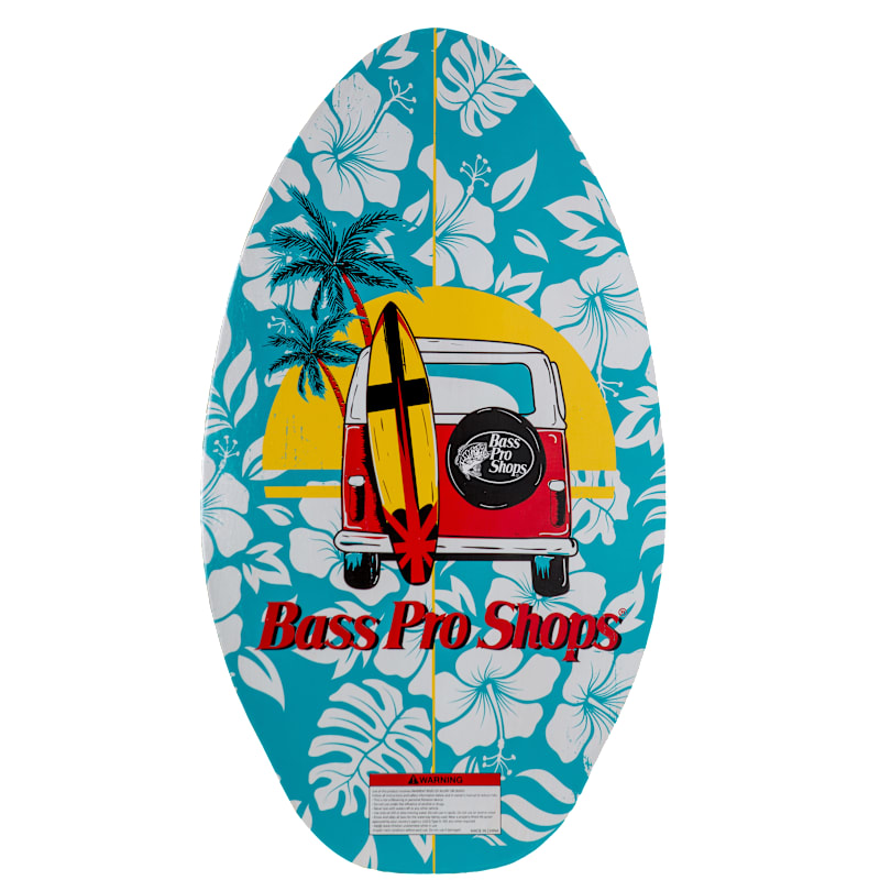 Bass Pro Shops Floral Skim Board