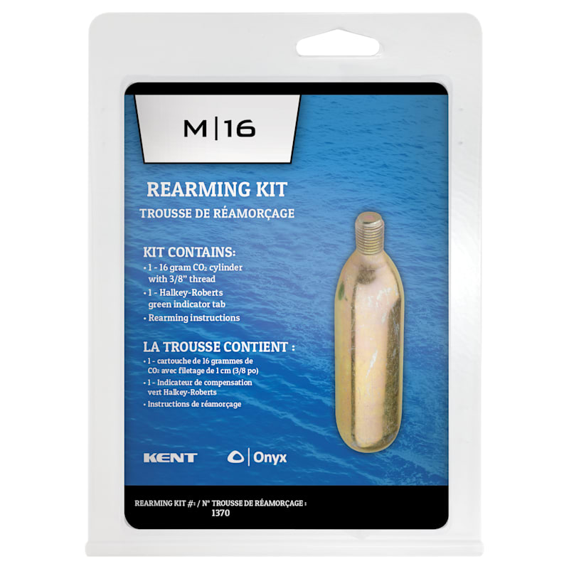 Onyx M16 16-Gram Inflatable Belt Pack Rearming Kit