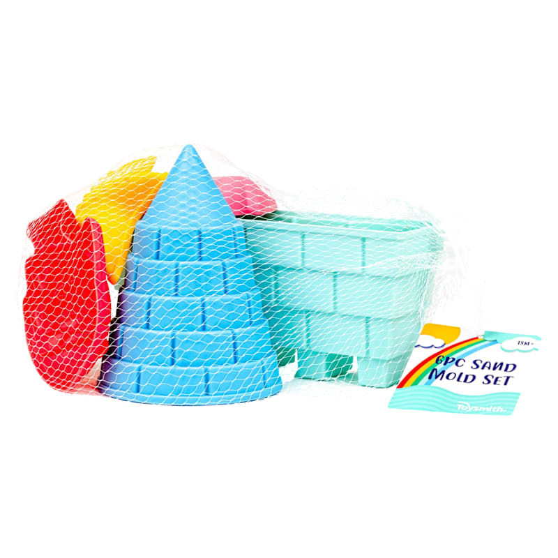 Toysmith 6-Piece Sand Mold Set