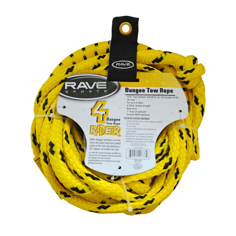 RAVE Sports Bungee 1-4 Rider Tow Rope