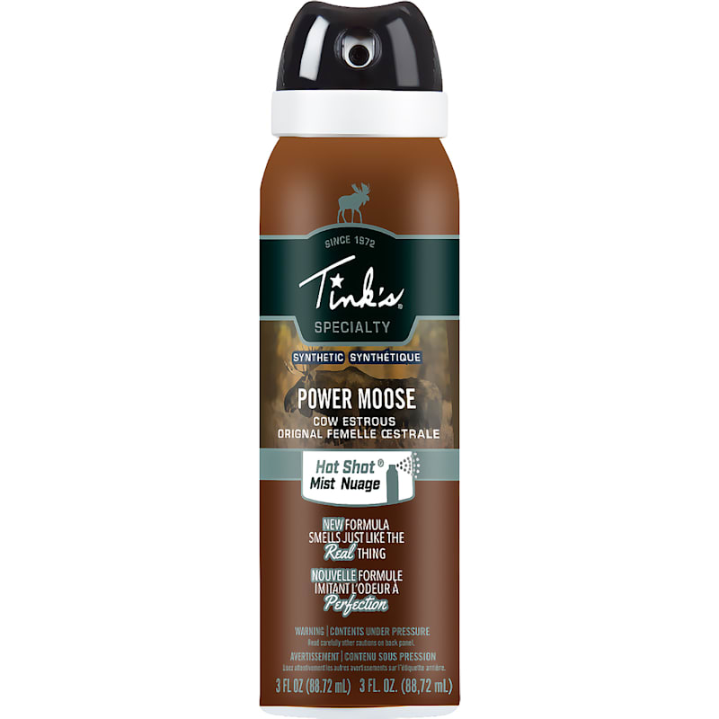 Tink's Hot Shot Power Moose Cow Estrous Mist Moose Attractant
