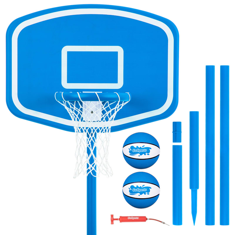 GoSports Splash Hoop Up Above-Ground Pool Basketball Game Set