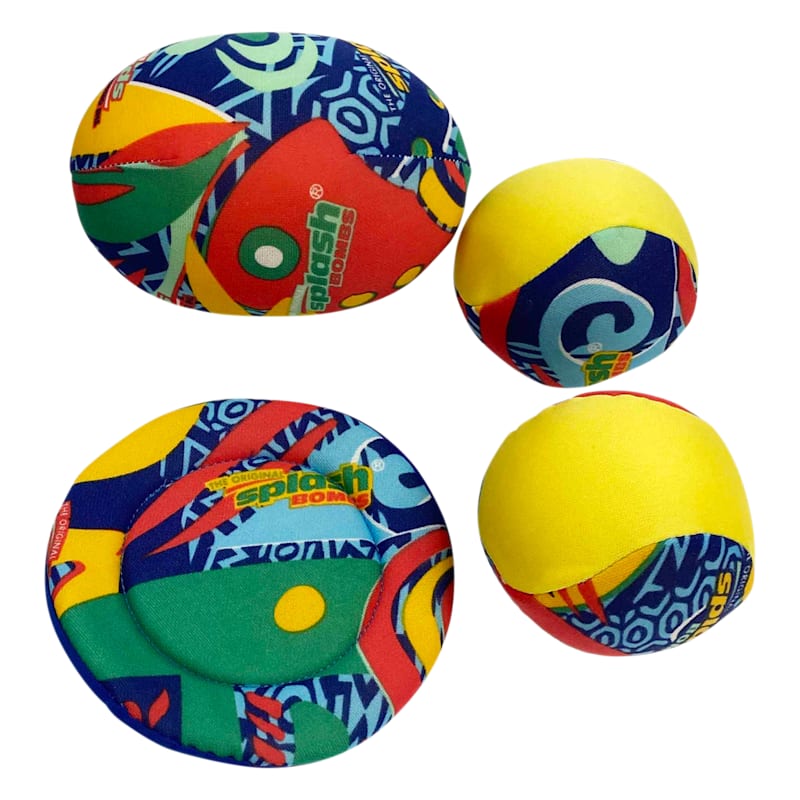 Prime Time Toys Splash Bombs Water Toy 4-Pack Combo