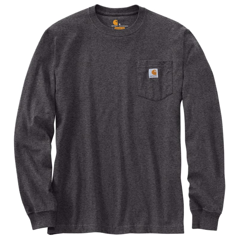 Carhartt Workwear Loose-Fit Long-Sleeve Pocket T-Shirt for Men