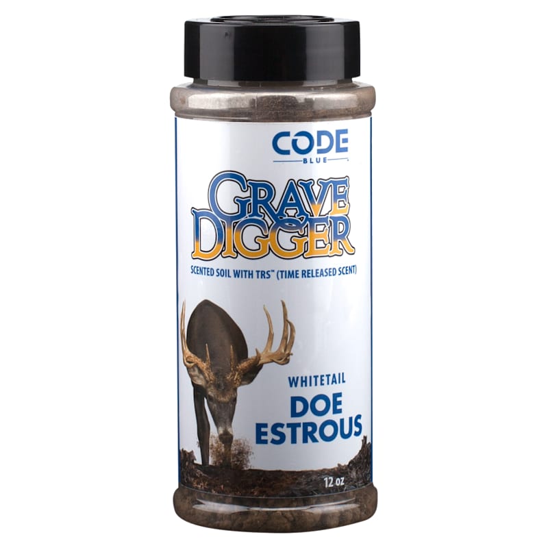 Code Blue Grave Digger Doe Estrous Deer Attractant