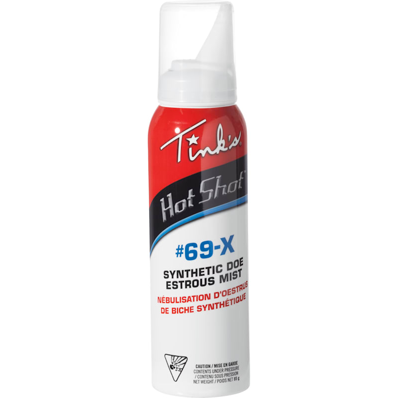 Tink's Hot Shot #69-X Synthetic Doe Estrous Mist Deer Attractant