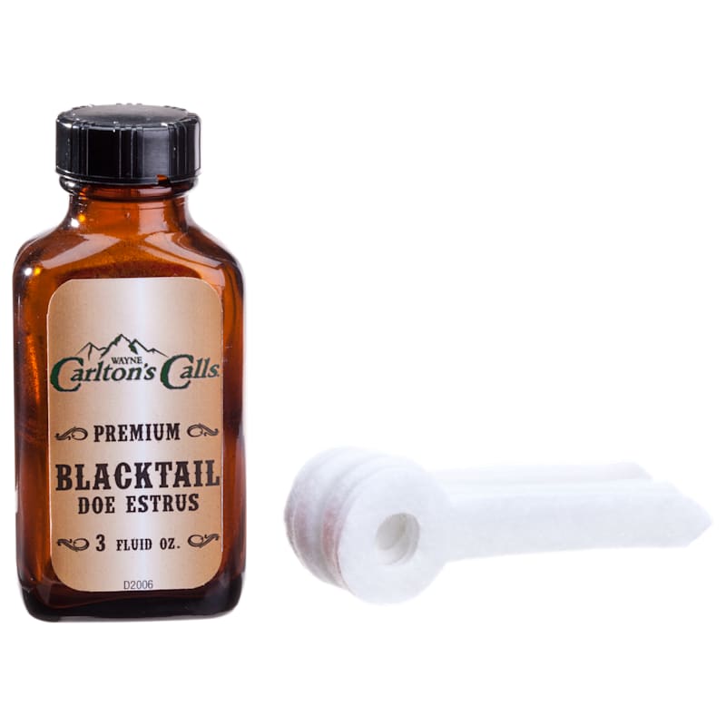 Wayne Carlton's Calls Blacktail Doe Estrus Deer Attractant