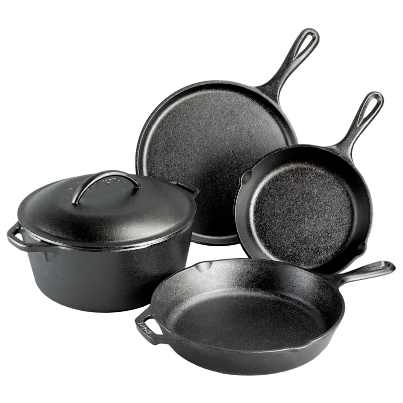 Lodge Logic 5-Piece Cast Iron Cookware Set