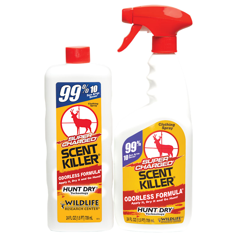 Wildlife Research Center Super Charged Scent Killer Spray Combo