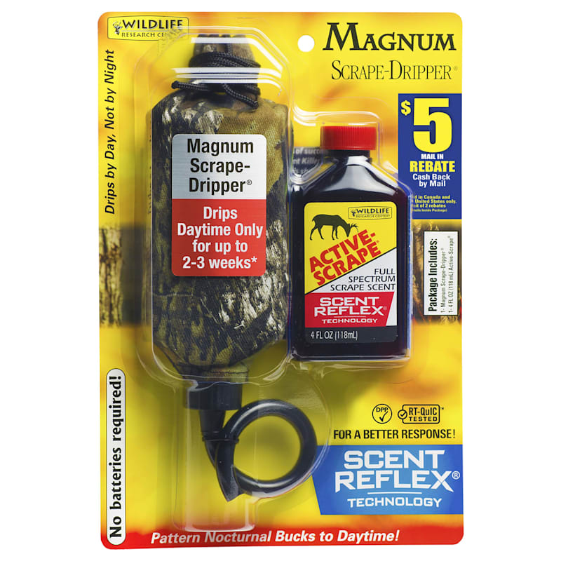 Magnum Scrape-Dripper with Active-Scrape Combo
