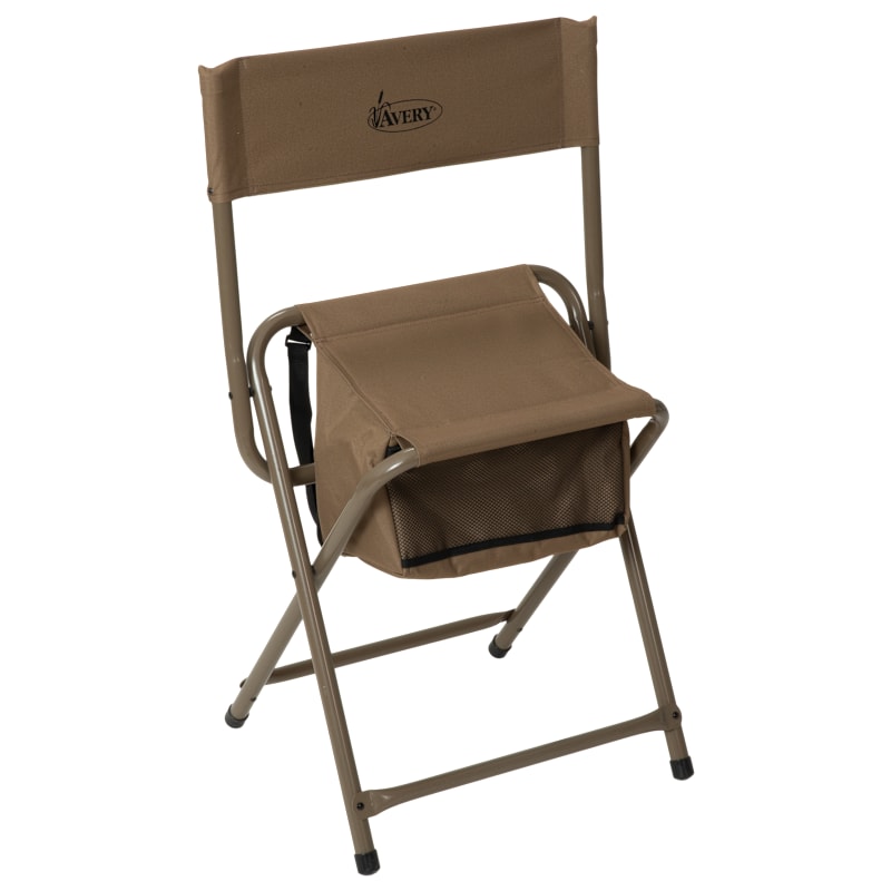 Banded High-Back Folding Chair