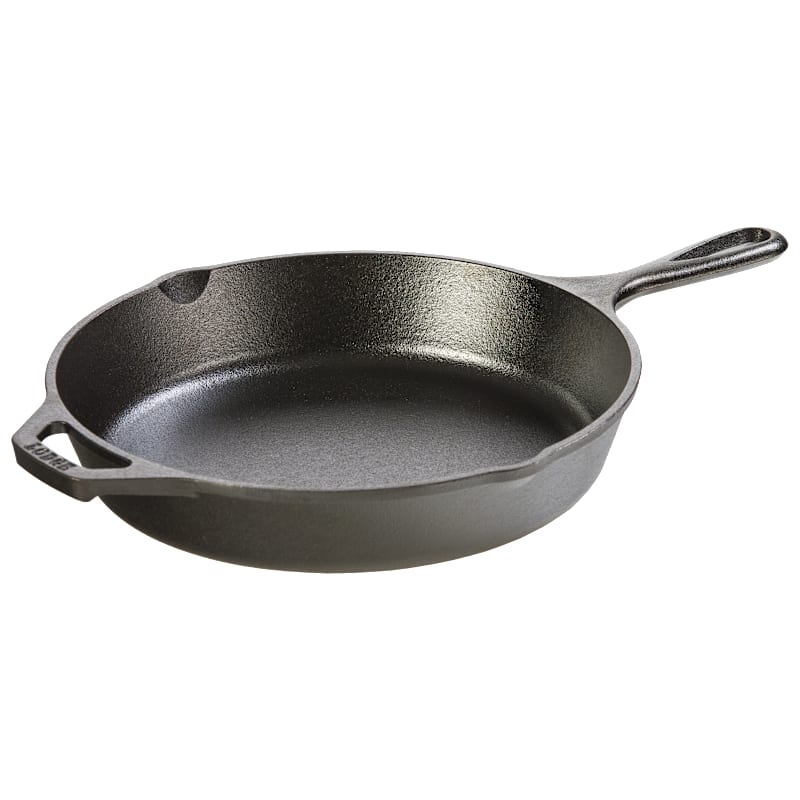 Lodge Cast-Iron Skillet with Assist Handle
