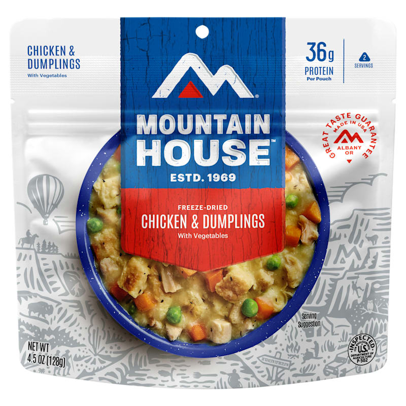 Mountain House Chicken and Dumplings with Vegetables