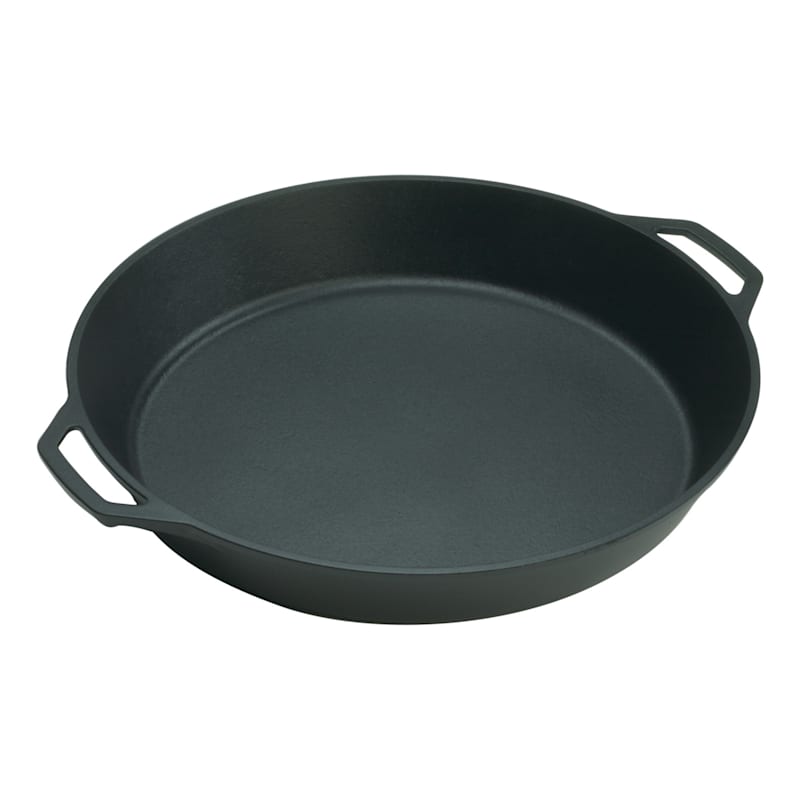 Lodge 17'' Cast-Iron Skillet with Assist Handles