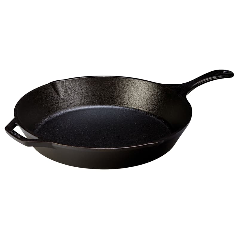 Lodge 13.25" Cast-Iron Skillet with Assist Handle