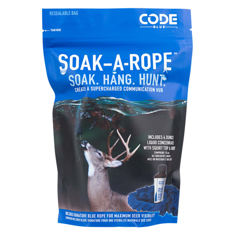 Code Blue Soak-A-Rope Deer Attractant Kit