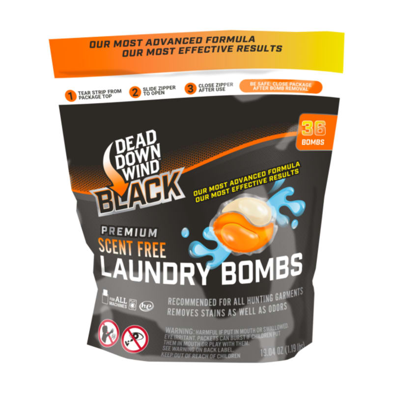 Dead Down Wind BLACK Premium Laundry Bombs