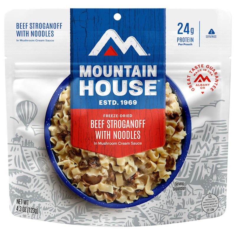 Mountain House Freeze-Dried Beef Stroganoff with Noodles