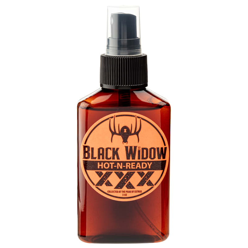 Black Widow Deer Lures Hot-N-Ready XXX Red Label Southern Whitetail Lure