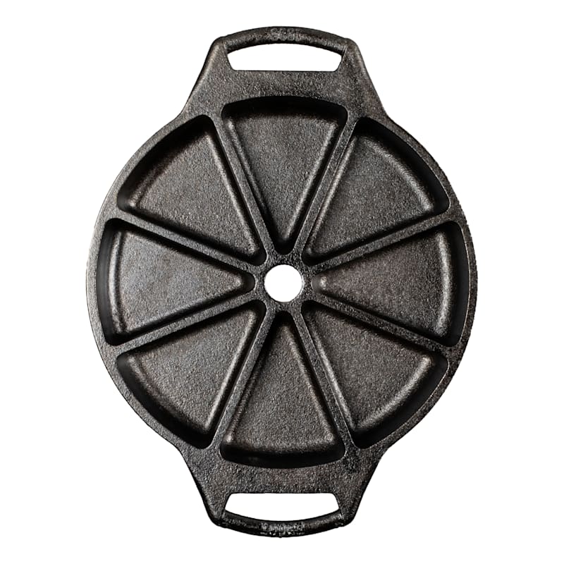 Lodge 8-Impression Cast Iron Wedge Pan