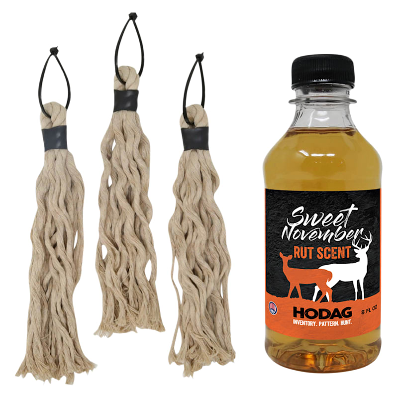 Hodag Sweet November Rut Scent and Scrape Tassel Pack